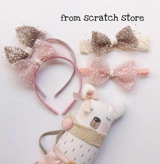 Παιδική στέκα & κορδέλα μαλλιών sparkling | From Scratch Store