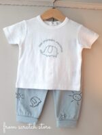 Βρεφικό Σετάκι Pants&T-Shirt Ελεφαντάκι