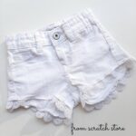 Shorts Jeans White