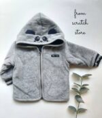 Jacket Baby βελουτέ Free Hugs