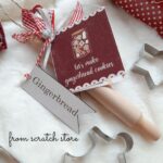 Let's bake ginger cookies