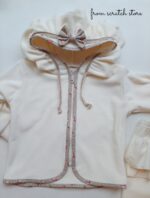 Baby set velvet Dora cream - Image 3