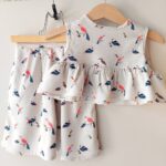 Zip Culotte & top parrots ????