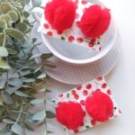 Λαστιχάκια pom pom red (2 pcs)