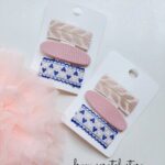 Hair clips Boho Pink 3pcs