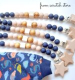 Πιπιλοπιάστρα Camel & Navy blue - Image 2