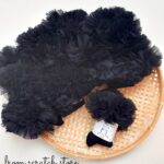 Καλτσάκια pompom Black