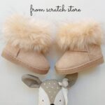 Μποτίνια furry Beige