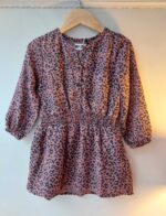 Φόρεμα Leopard dusty pink - Image 3