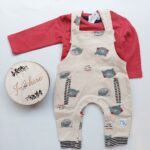Baby set σαλοπέτα I'm new here