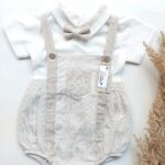 Baby set λινή σαλοπέτα