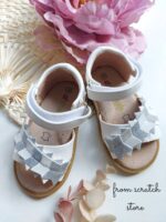 Πέδιλο little stars in white