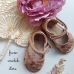 Πέδιλο little stars in gold