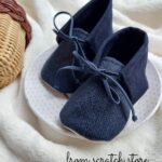 Baby lace ups ψαροκόκκαλο