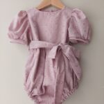Broderie pink romber