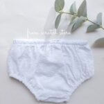 Diaper cover dots white