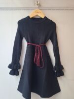The black dress