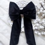 Lora vintage bow Black