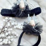 Στέκα & κορδέλα Deer in black