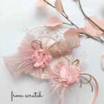 Στέκα & Κορδέλα Cindy Coral Pink