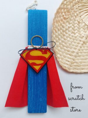 Λαμπάδα Μπρελόκ Superman