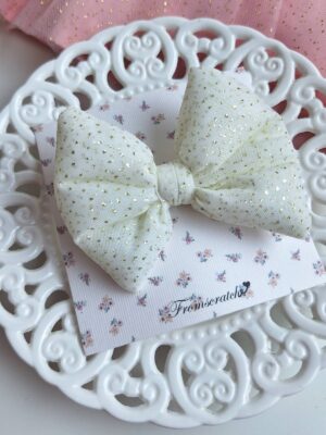 Clip Sparkly White