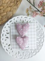Clip Hearts Pink Dots