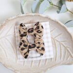 Clips φιογκακια leopards (2pcs)