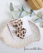 Clips καρδούλες leopards (2pcs)