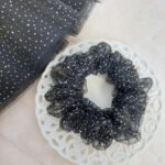 Scrunchie Starlight Black