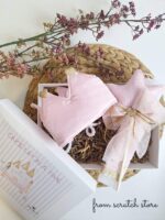 Λαμπάδα Crown set pink