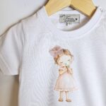 T-shirt icecream girl pink