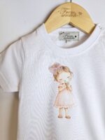 T-shirt icecream girl pink