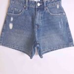 Jean shorts blur(mommy fit)