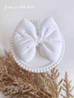 Φιογκολαστιχάκι muslin white