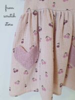 Φόρεμα cherries 🍒 pink - Image 3