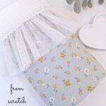 Πικέ κουβέρτα Monique mint